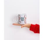 Taza "Eres la familia que se elige" 350ml, cerámica 
