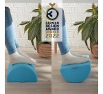 Reposapiés de escritorio Active Ergo Cosy, azul
