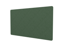 Panneau acoustique mural Nael en PET 12 mm - avec châssis de renfort au dos - forme ronde ou rectangle
