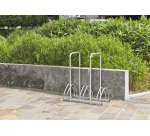 Râtelier 3 vélos avec 2 arceaux pour antivol