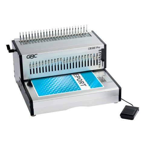 Encuadernadora eléctrica de canutillo GBC CB30E Pro Capacidad 500 hojas A4