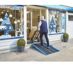 Rampe d'accès pliable en aluminium AVEC carillon