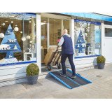 Rampe d'accès pliable en aluminium AVEC carillon