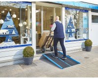 Rampe d'accès pliable en aluminium AVEC carillon