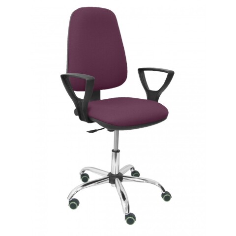 Silla Socovos bali amarillo brazos fijos - Violeta