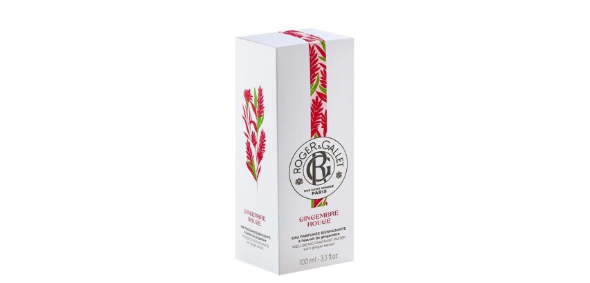 Roger & Gallet Eau parfumée Bienfaisante - Gingembre Rouge - Flacon 100ml