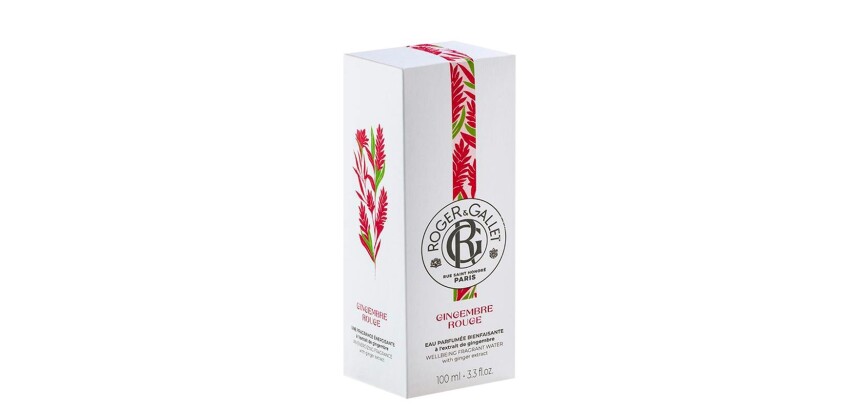 Roger & Gallet Eau parfumée Bienfaisante - Gingembre Rouge - Flacon 100ml