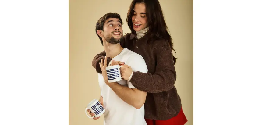 Taza "Te quiero infinito" Teckel