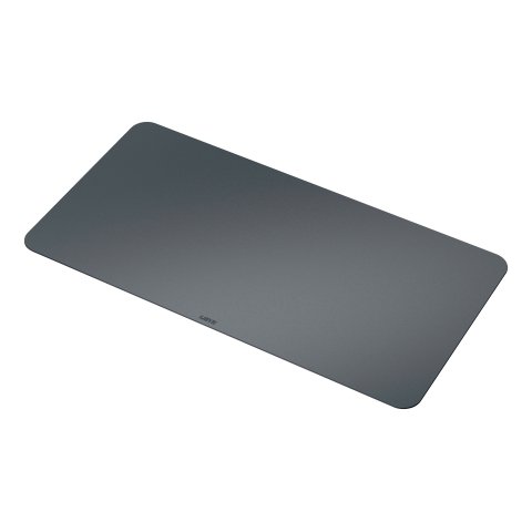 Alfombrilla de escritorio grande de cuero Leitz - Gris oscuro