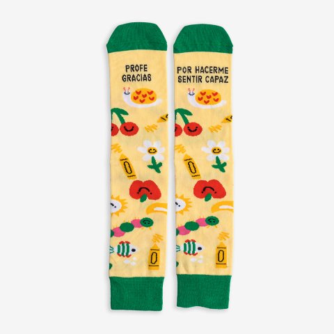 Kit Taza + Calcetines ''Profe, gracias por hacerme sentir capaz'' 42-46