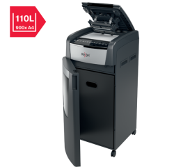 Destructeur de documents automatique et manuel - OptimumAuto+ 600X - coupe croisée - 600 feuilles - Rexel