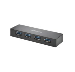 Hub Kensington 4 puertos y cargador USB 3.0 
