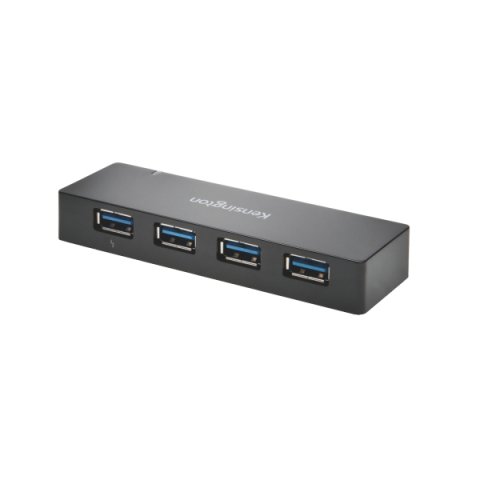 Hub Kensington 4 puertos y cargador USB 3.0