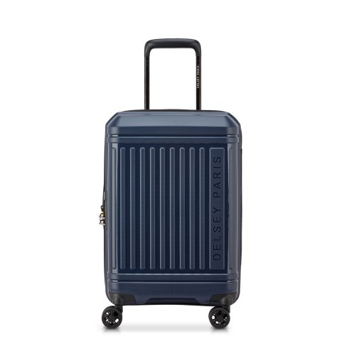 Delsey Valise Extensible Lutèce SE - 4 doubles roues 55 cm marine