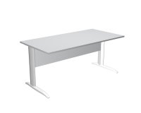 Mesa oficina Presto An 160 cm patas metal L