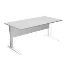 Mesa oficina Presto An 160 cm patas metal L