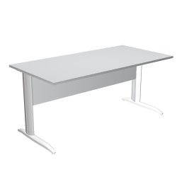 Mesa oficina Presto An 160 cm patas metal L