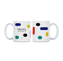 Taza "Profe, dejas huella"
