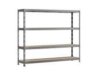 Rayonnage MODULO - Etagère Rack - 4 plateaux