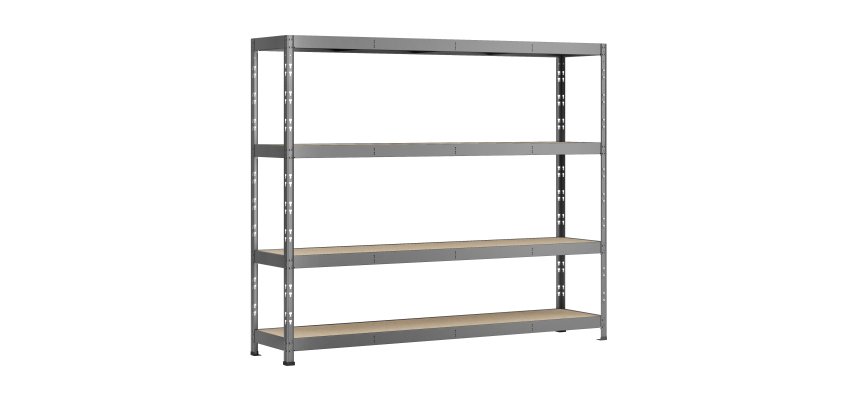 Rayonnage MODULO - Etagère Rack - 4 plateaux