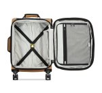 Maubert 2.0 valise cabine extensible 4 doubles roues 55 cm beige