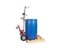 Diable dépalettiseur avec treuil simple griffe 350 kg roue caoutchouc Roulfût®