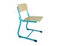 Chaise école luge Fabiano hêtre - Taille T6 pour primaire (P5/P6)