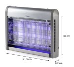 DOMO KX012N - Destructeur d'insectes par UV - 2500 V - 12 W
