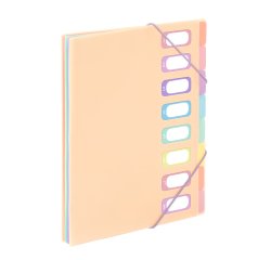 Trieur extensible 8 compartiments A4 - VIQUEL  RAINBOW PASTEL - Nude