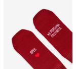 Kit Taza + Calcetines "Eres mi persona favorita" Granate talla 42-46

