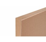 Tablero de corcho Inversa Bi-Office autorregenerable marco ancho madera