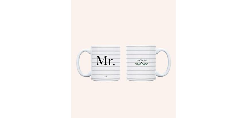 Taza "Mr" 350ml, cerámica 
