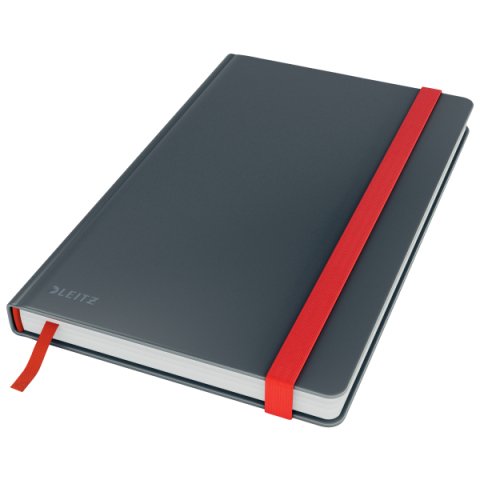 Cuaderno Leitz Cosy Touch con rayas con tapa dura - Rayas - Gris