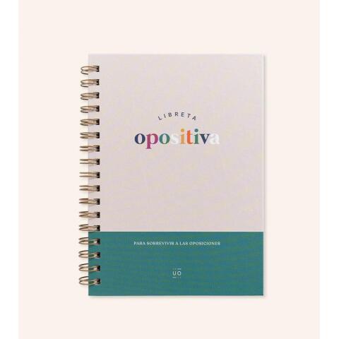Libreta opositiva "Para sobrevivir a las oposiciones"