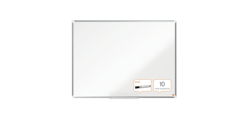 Pizarra NOBO Premium Plus melamina 1200x900mm, blanco
