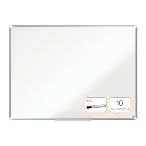 Pizarra NOBO Premium Plus melamina 1200x900mm, blanco
