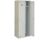 Taquilla monoblock-montada Simon Locker single 2/2 300 (600) gris