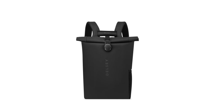 Delsey Turenne - Sac à dos mini roll top noir