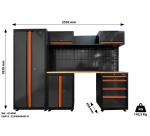 Mobilier de rangement modulable pour garage et atelier