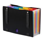 Trieur à soufflet EXTEND'CASE RAINBOW CLASS Viquel 12 positions multicolore