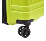 Delsey Lutece - Valise extensible 4 doubles roues - 68 cm citron vert