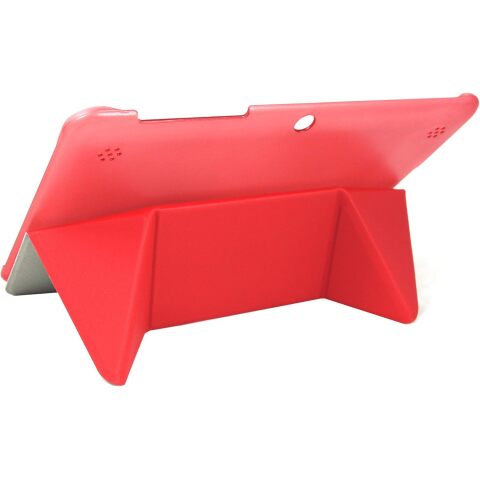 Funda FullCase ORIGAMI O2 para BQ EDISON 2 - rojo
