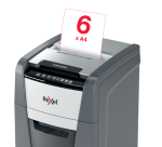 Destructeur de documents automatique et manuel Rexel Optimum Auto+ 130M - P5 coupe micro