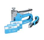 Set grapadora 3 en 1 con quitagragas Ferrestock.