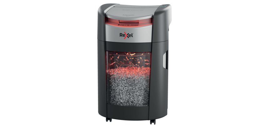Destructora de papel de corte en partículas Rexel ShredMax AutoFeed+ 200X P4