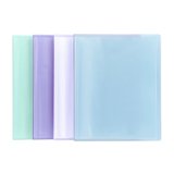 Protège-documents 20 pochettes - 40 vues - A5 - polypropylène - PROPYSOFT VIQUEL - Coloris assortis