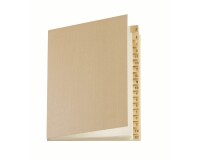 Trieur carte Extendos 18 divisions onglets alphabétiques coloris kraft