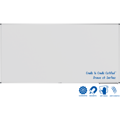 Tableau blanc émaillé UNITE PLUS 90x180cm - Legamaster