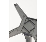 Table bistro d'extérieur LAYON - structure aluminium