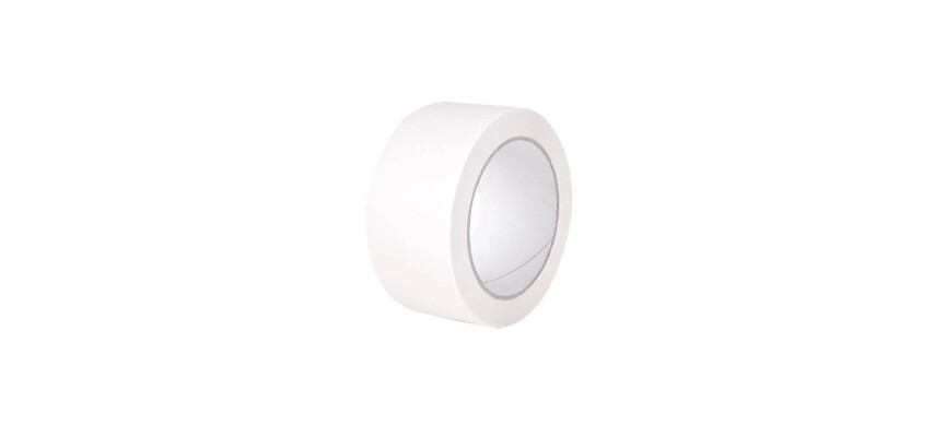 Ruban adhésif Polypropylène, sans bruit, High Tack, blanc, 48 mm x 100 m, 32µ